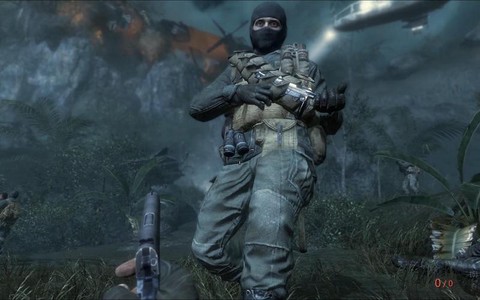 使命召唤7如何全屏