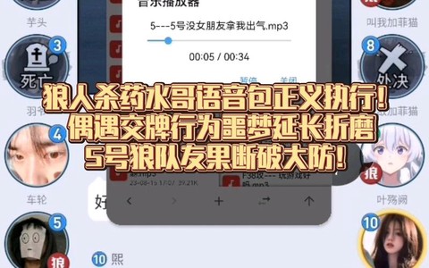 狼人杀不想语音怎么办[图2]
